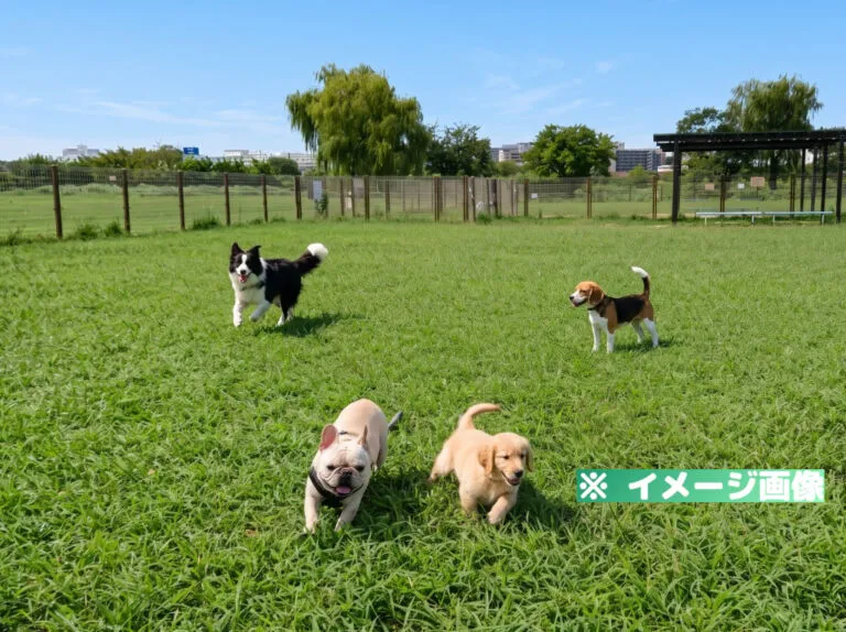 荒川運動公園ドッグラン