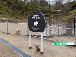 ダムパークいばきた ドッグラン