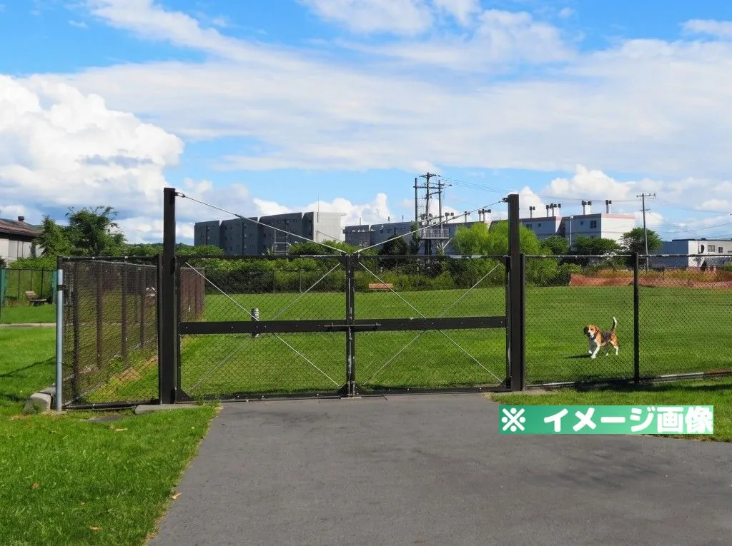 船場公園ドッグラン（道の駅るもい）