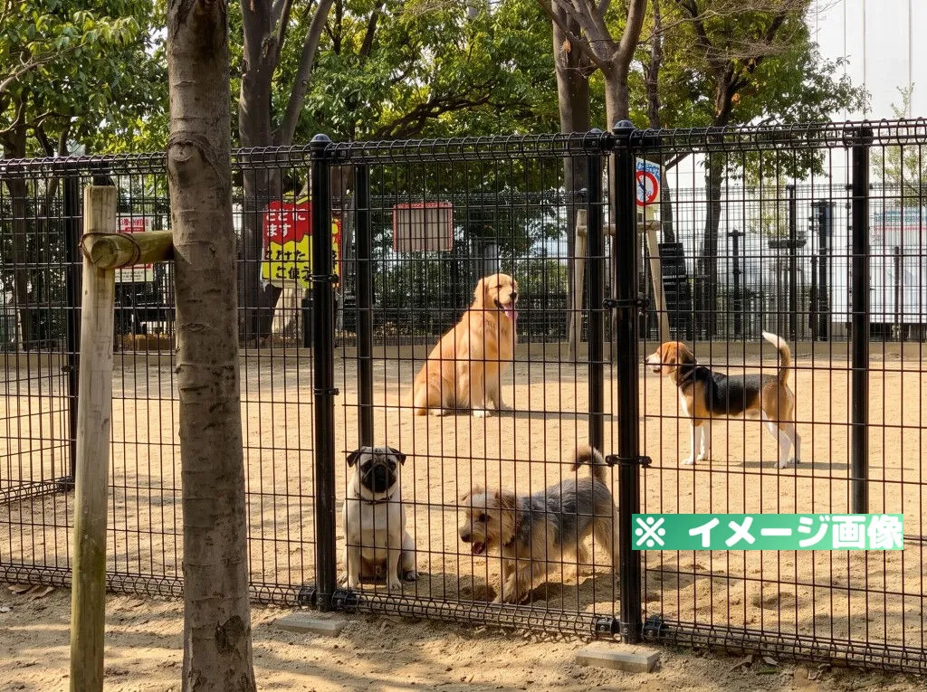服部緑地ドッグラン