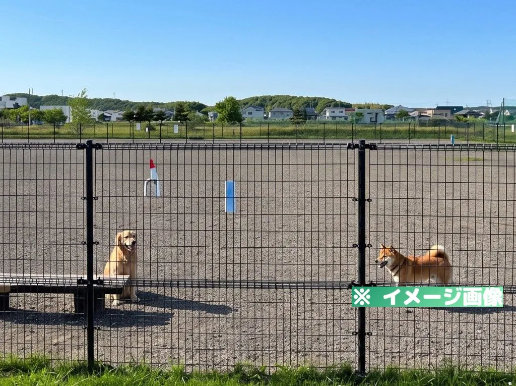 北光町未来の森公園ドッグラン