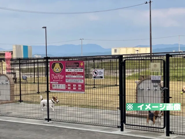 道の駅ふくしま ドッグラン