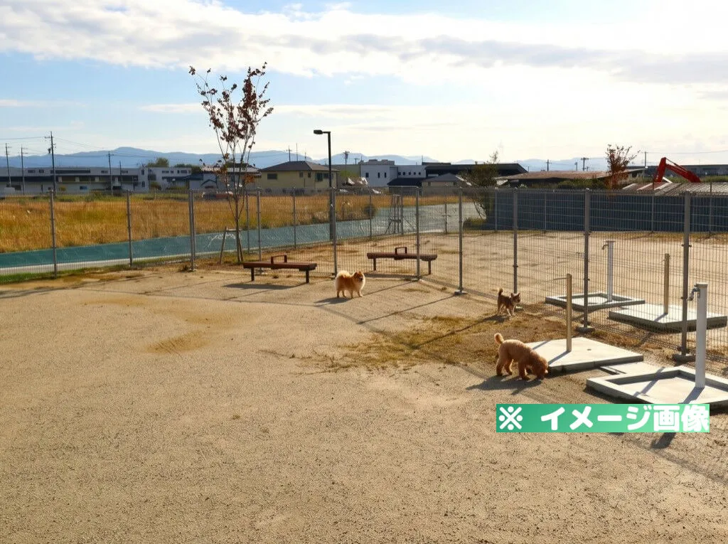 道の駅 クロスウェイなかまち ドッグラン