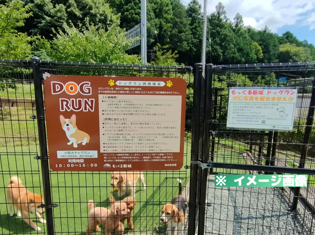 道の駅 もっくる新城 ドッグラン