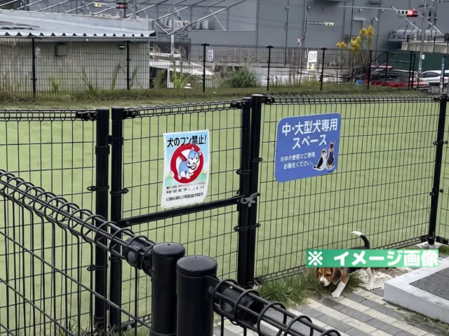 道の駅なんぶ ドッグラン