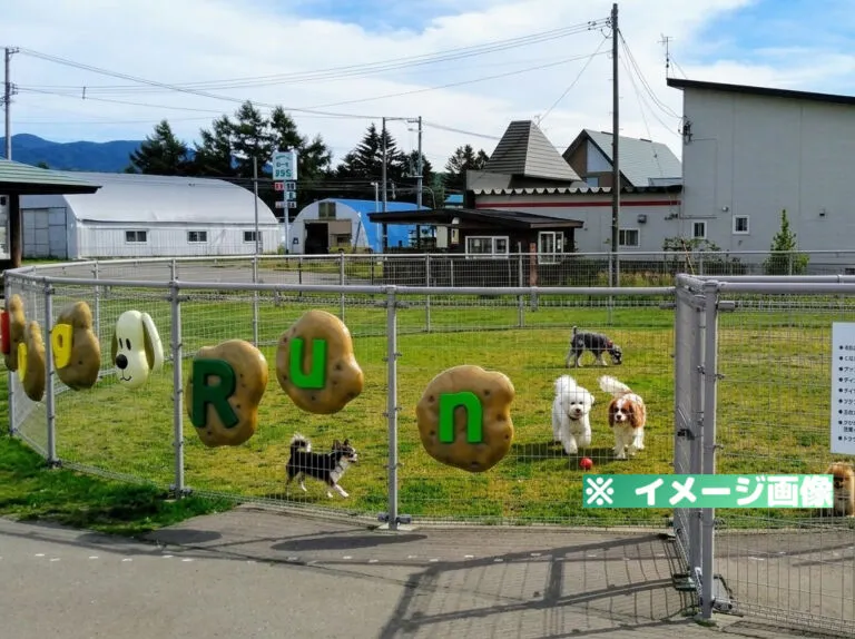 道の駅 パパスランドさっつる ドッグラン