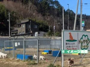 道の駅 たろう ドッグランのイメージ画像