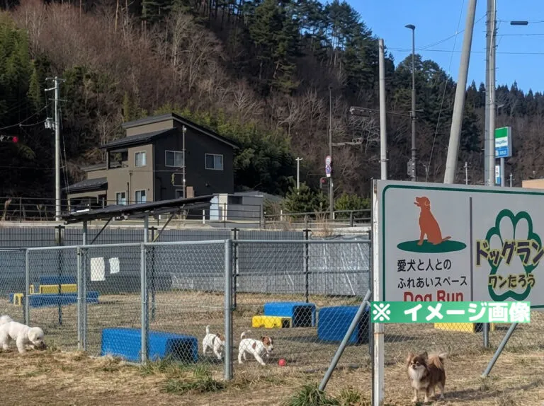 道の駅 たろう ドッグラン