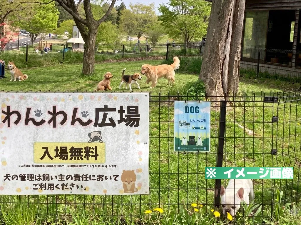 三春の里 田園生活館 ドッグラン「わんわん広場」