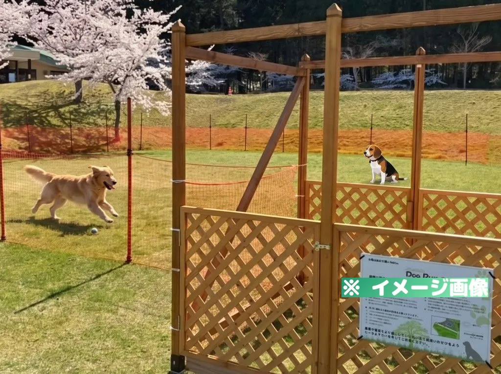 大高山総合公園 小型犬専用ドッグラン