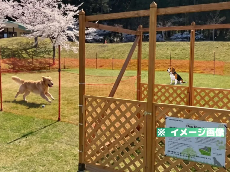 大高山総合公園 小型犬専用ドッグラン