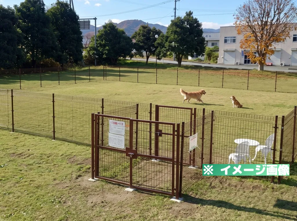 卸売市場西緑地ドッグラン