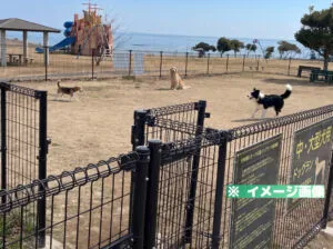 天神岬スポーツ公園 ドッグランのイメージ画像