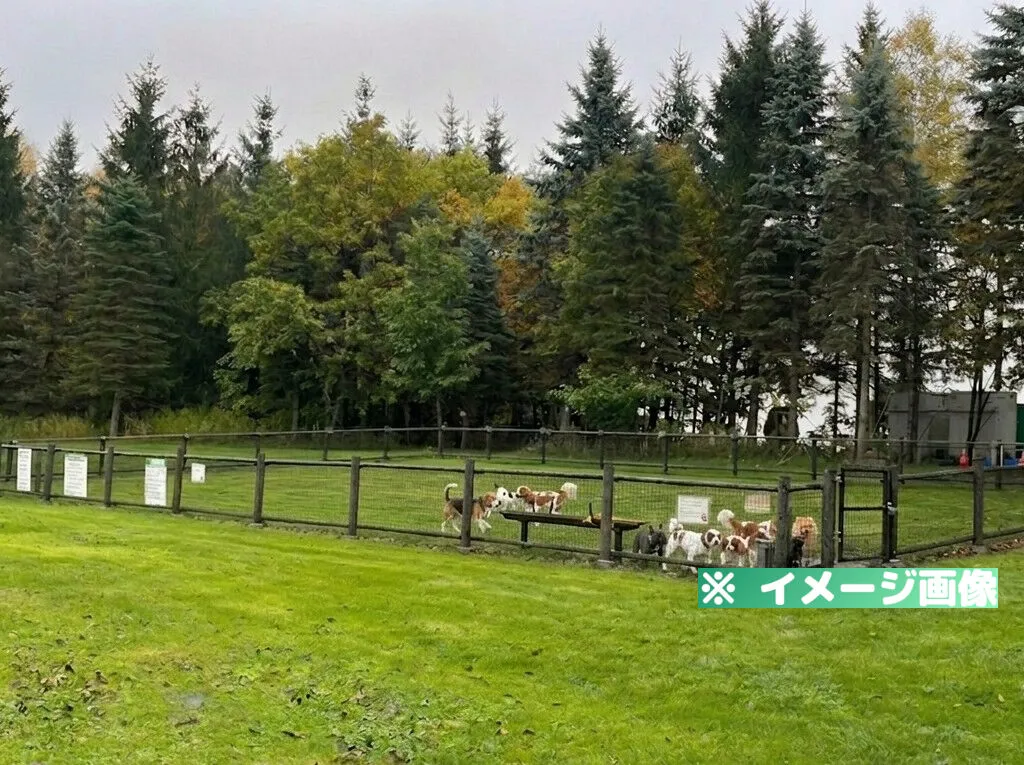 十勝平原パーキングエリア（上り）ドッグラン